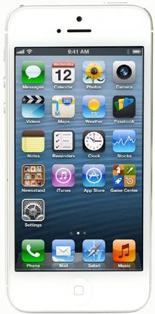 Смартфон Apple iPhone 5 64Gb White & Silver - Каменск-Шахтинский